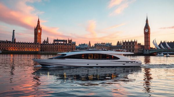 Discover the top party boat rentals for an iconic London celebration