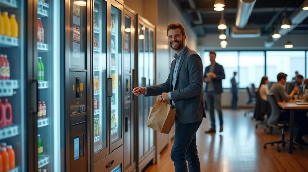 How vending machines for offices can boost employee satisfaction