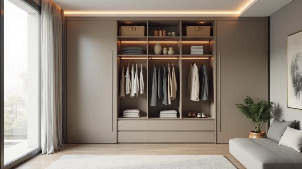 Maximizing space with alcove wardrobes in Beckenham