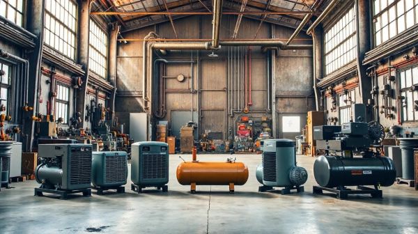 Top 5 industrial air compressors available in the UK