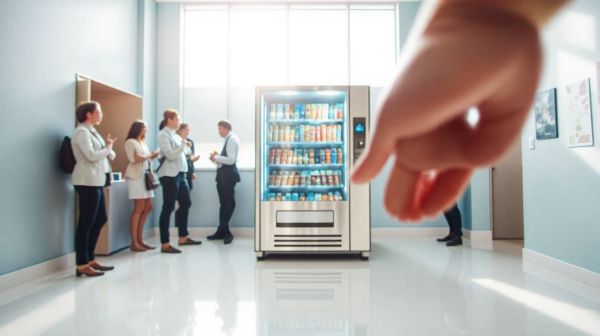 Top 5 Ways Office Vending Machines Enhance Employee Happiness