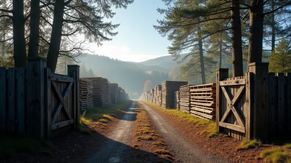 Unlocking the secrets of hardwood timber yards in Scotland